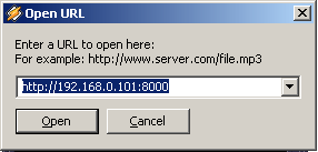 Winamp server